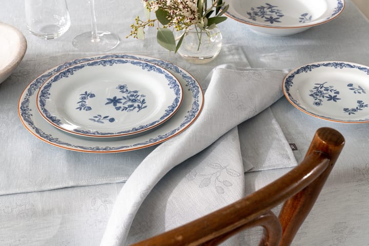 Ostindia Stoffserviette 45 x 45cm 2er Pack, Blau Rörstrand