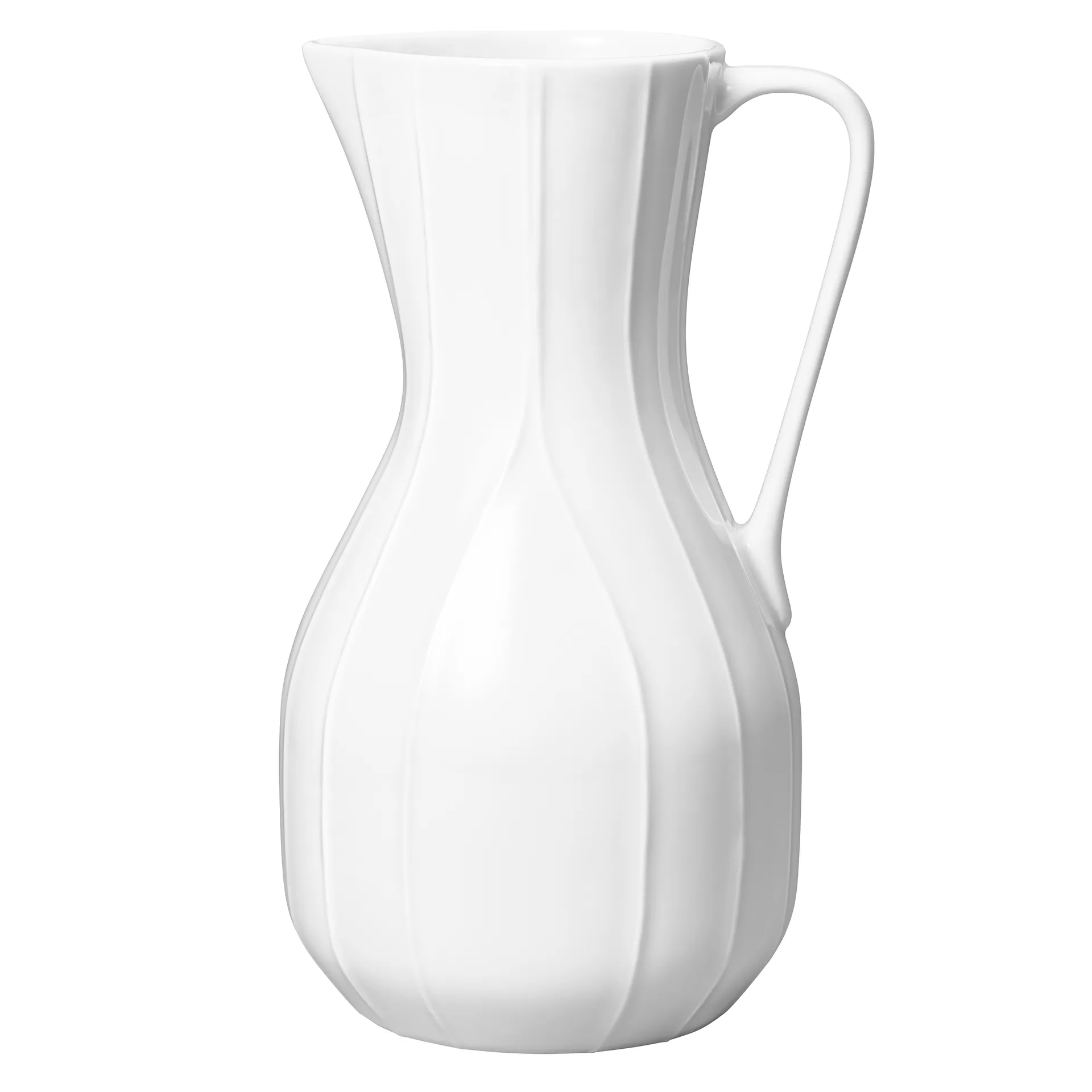 Pli Blanc Kanne 1 L, Weiß Rörstrand