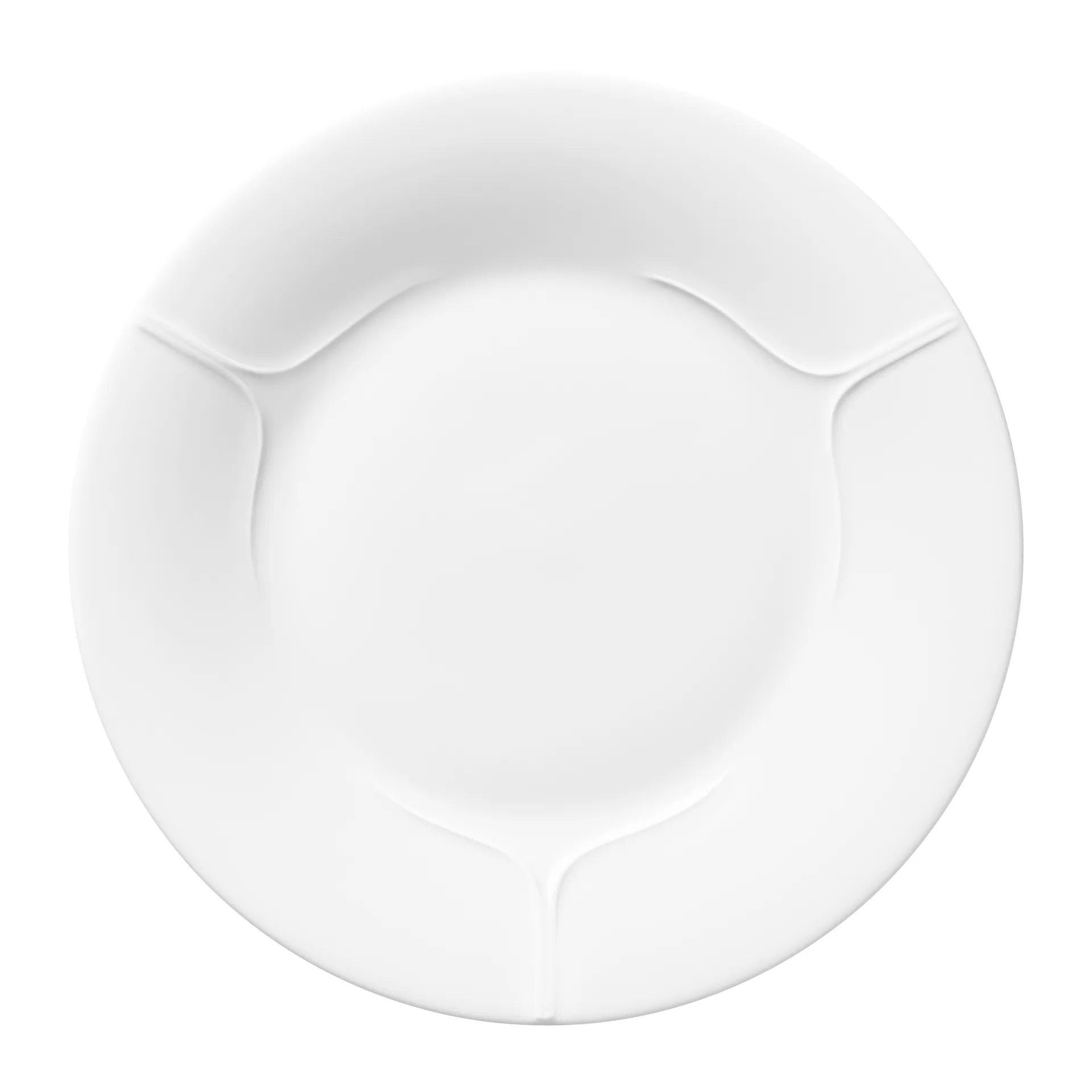 Pli Blanc Teller 21cm, Weiß Rörstrand