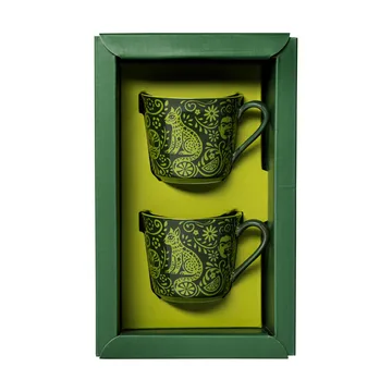 Rörstrand Blossa Tasse - Grün, 14 cl, 2-teilig - Rörstrand