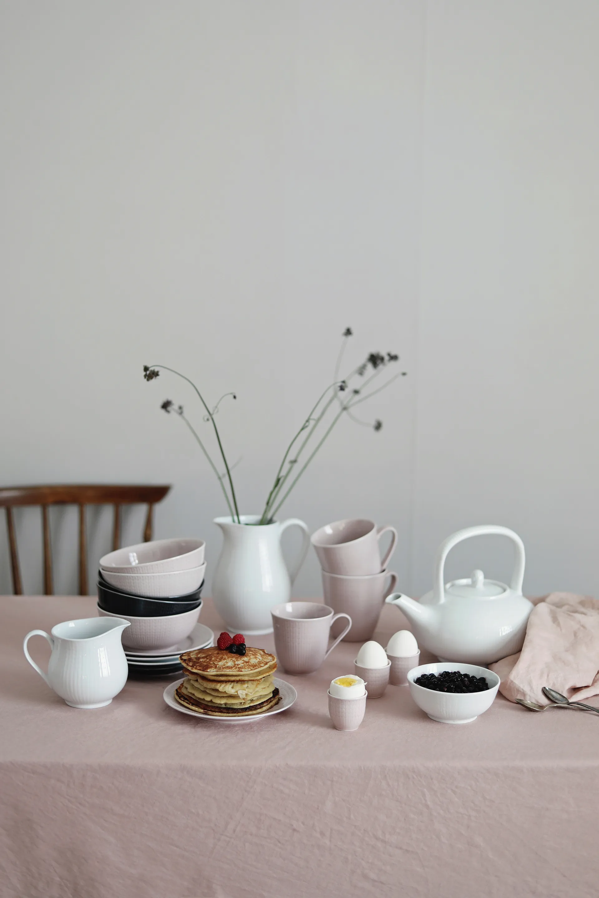 Swedish Grace Eierbecher, Rose Rörstrand