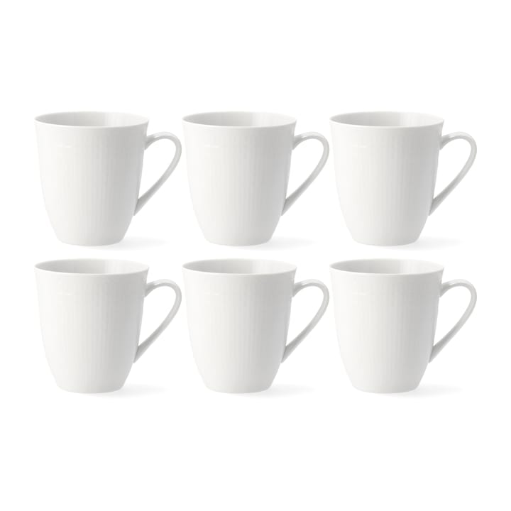 Swedish Grace große Tasse 6er Pack Weiß - undefined - Rörstrand