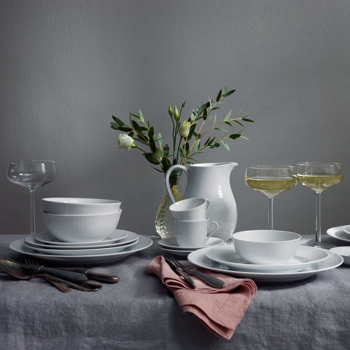 Swedish Grace Kaffeetasse 16 cl, Schnee (weiß) Rörstrand