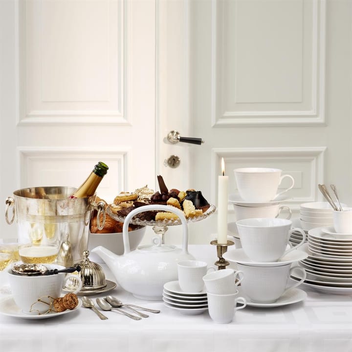 Swedish Grace Kaffeetasse 16 cl, Schnee (weiß) Rörstrand