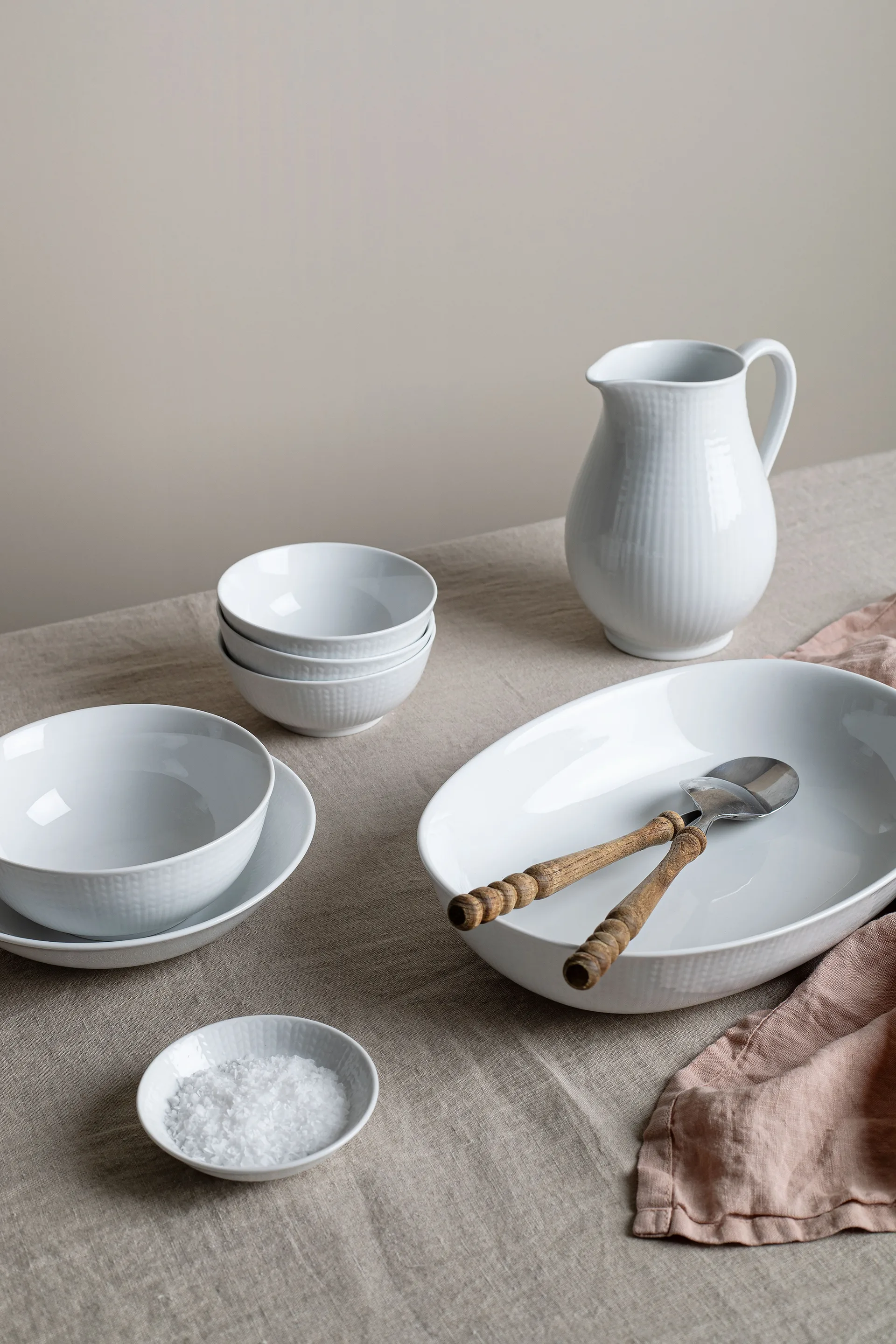 Swedish Grace Kanne 1,3 Liter, Weiß Rörstrand