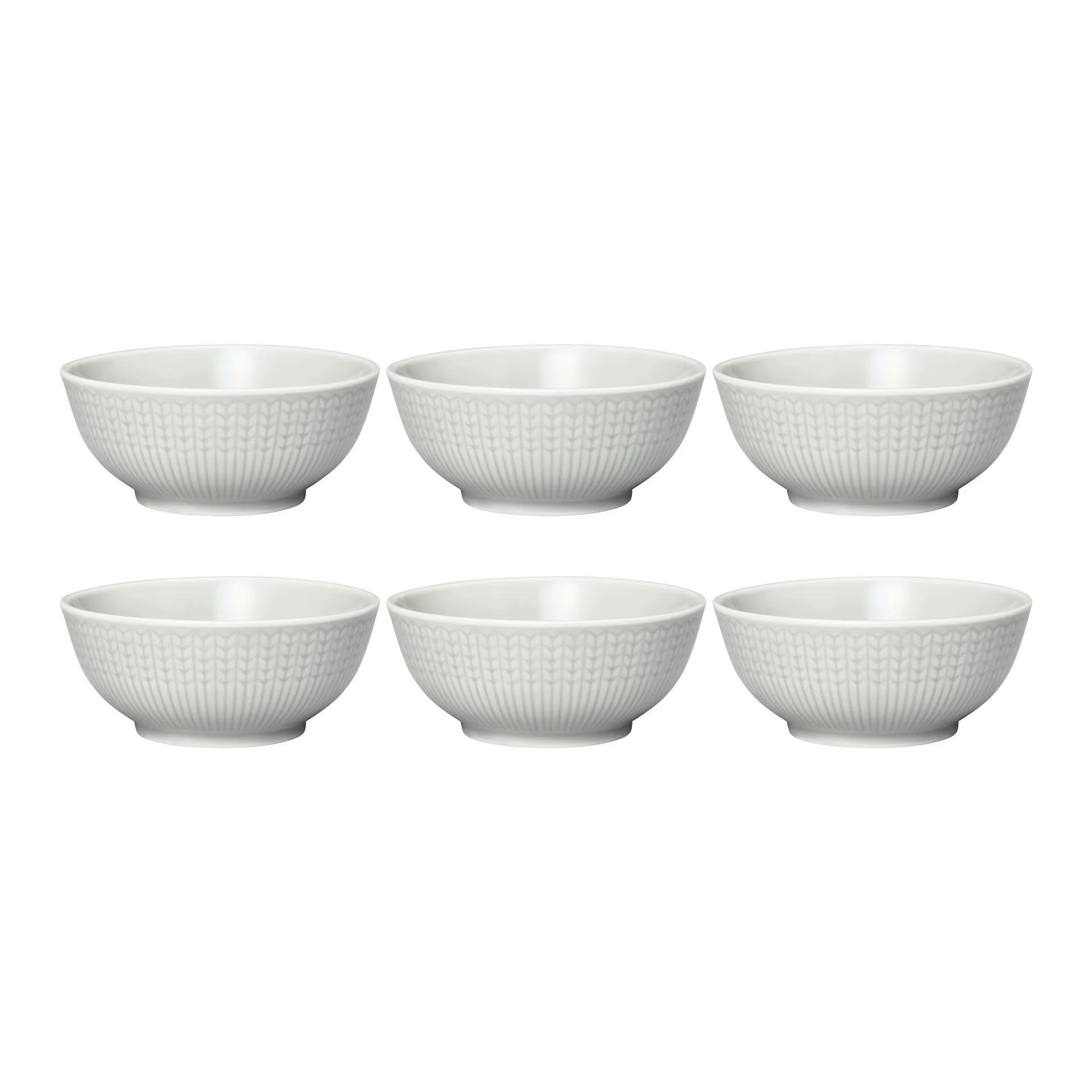 Swedish Grace kleine Schale 6er Pack Nebel (grau) Rörstrand