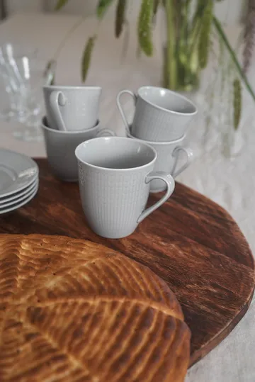 Swedish Grace Tasse klein 6er Pack Nebel (grau) - Rörstrand