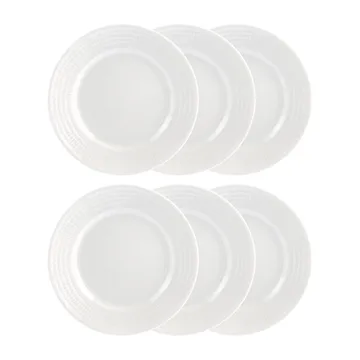 Swedish Grace Teller 17cm 6er Pack Weiß - Rörstrand