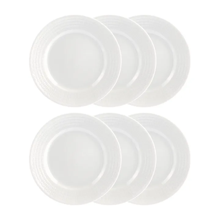 Swedish Grace Teller 17cm 6er Pack Weiß - Rörstrand