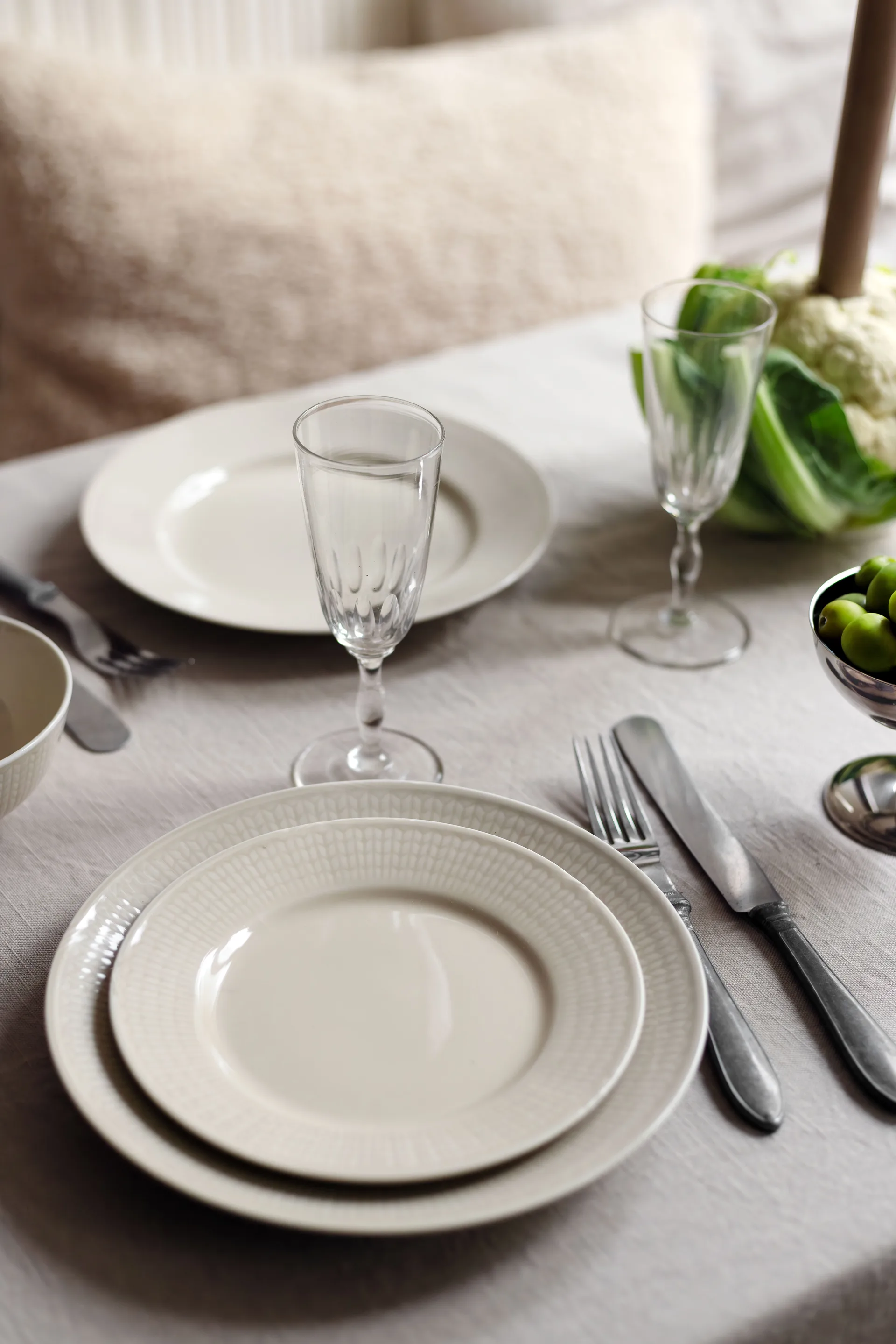 Swedish Grace Teller Ø21 cm, Hafer Rörstrand