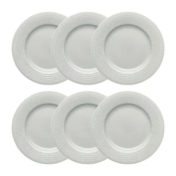 Swedish Grace Teller Ø24cm 6er Pack Nebel (grau) - Rörstrand