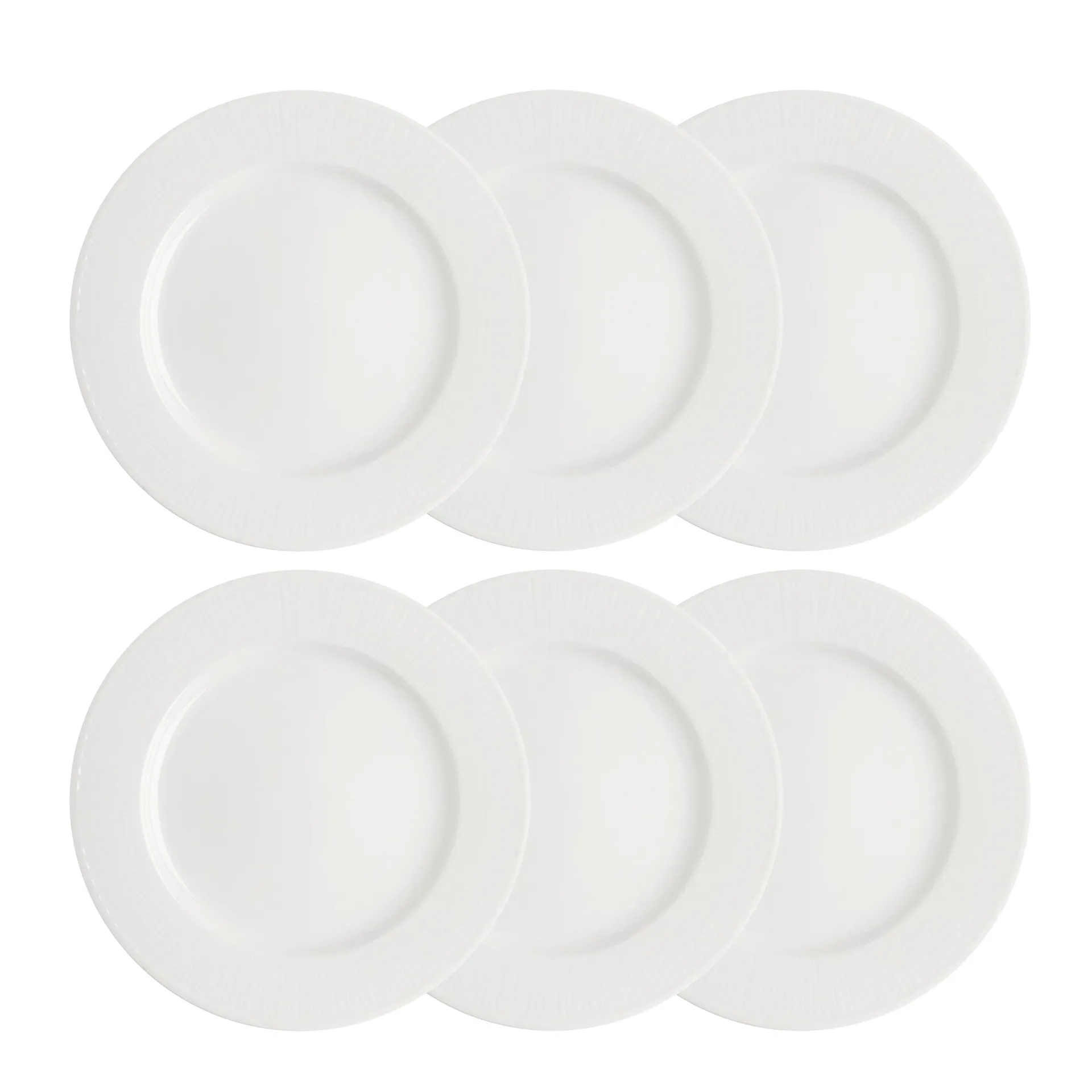 Swedish Grace Teller Ø 27cm 6er Pack 6er Pack weiß Rörstrand