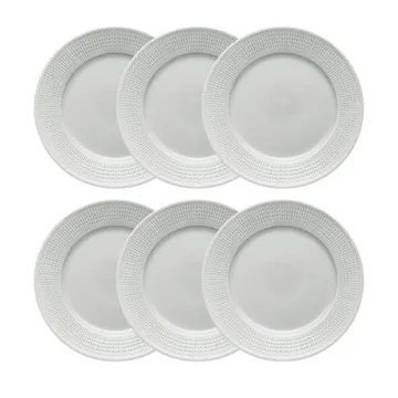 Swedish Grace Teller Ø 27cm 6er Pack Nebel (grau) - Rörstrand