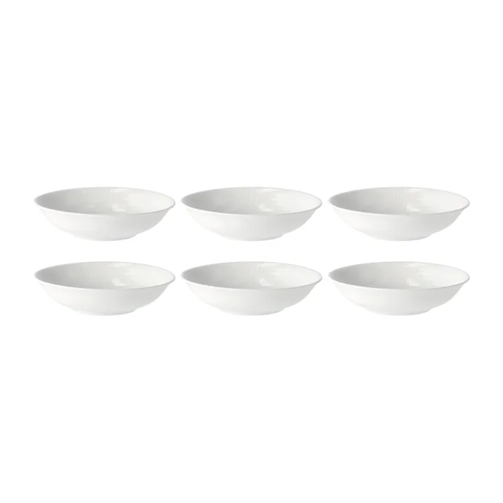 Swedish Grace tiefer Teller 19cm 6er Pack Weiß - Rörstrand