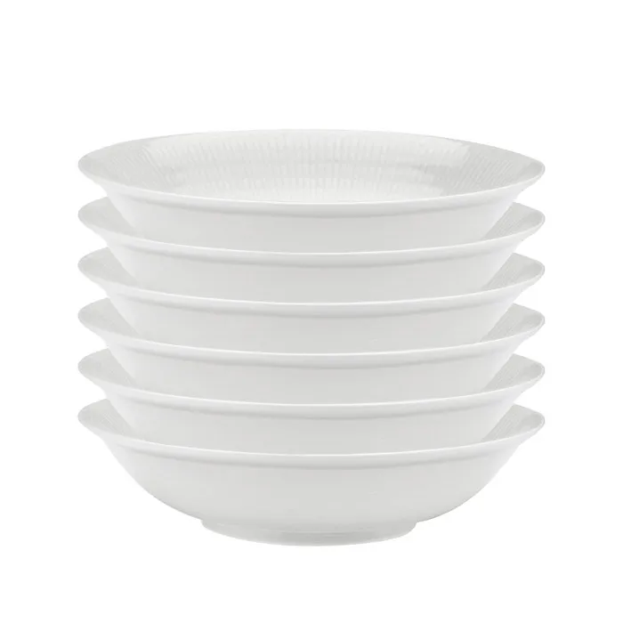 Swedish Grace tiefer Teller 19cm 6er Pack Weiß,  Rörstrand