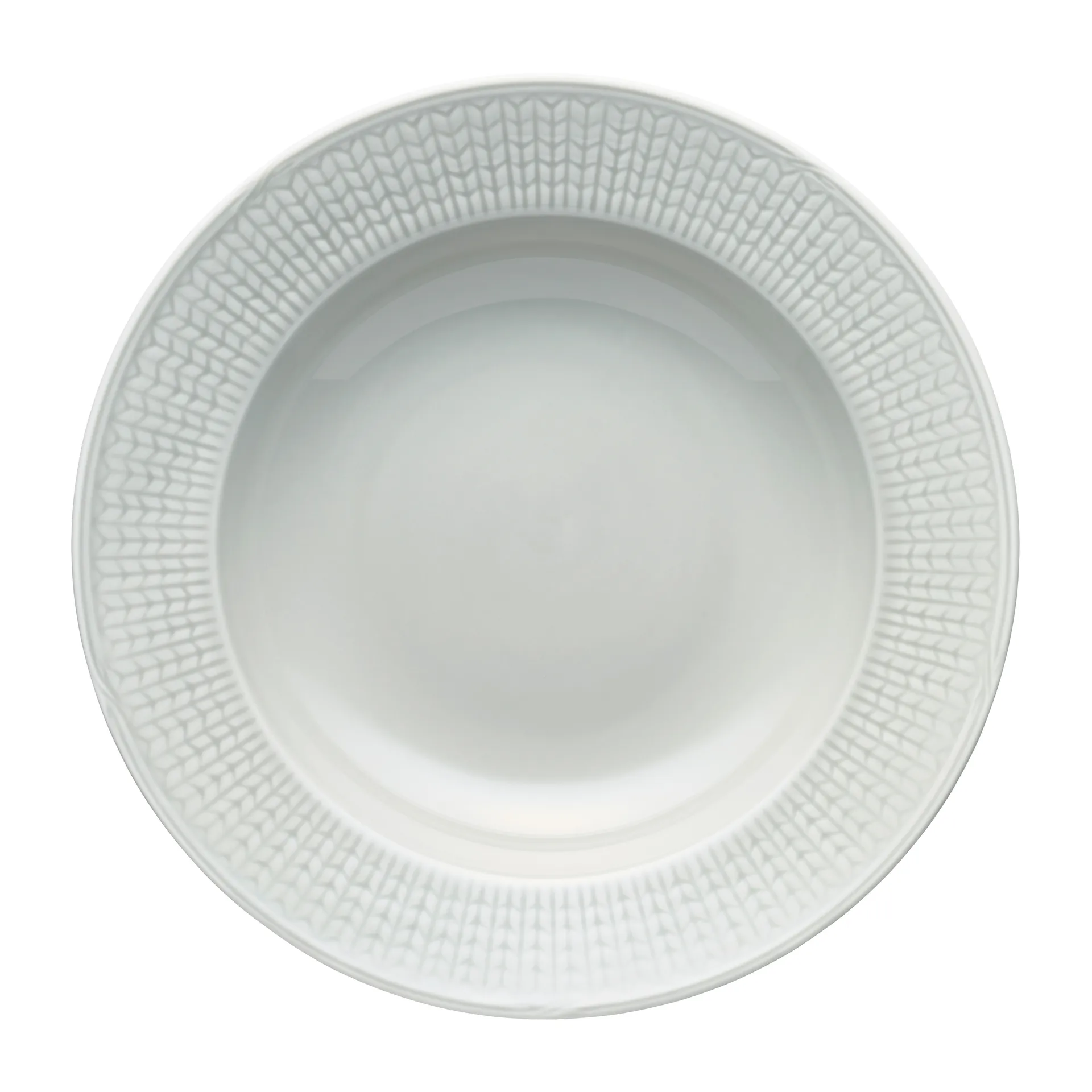 Swedish Grace tiefer Teller 25cm 6er Pack Nebel(grau),  Rörstrand
