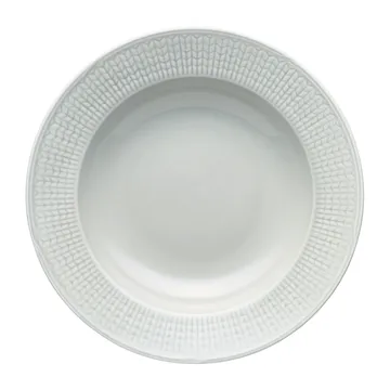 Swedish Grace tiefer Teller 25cm 6er Pack Nebel(grau) - Rörstrand