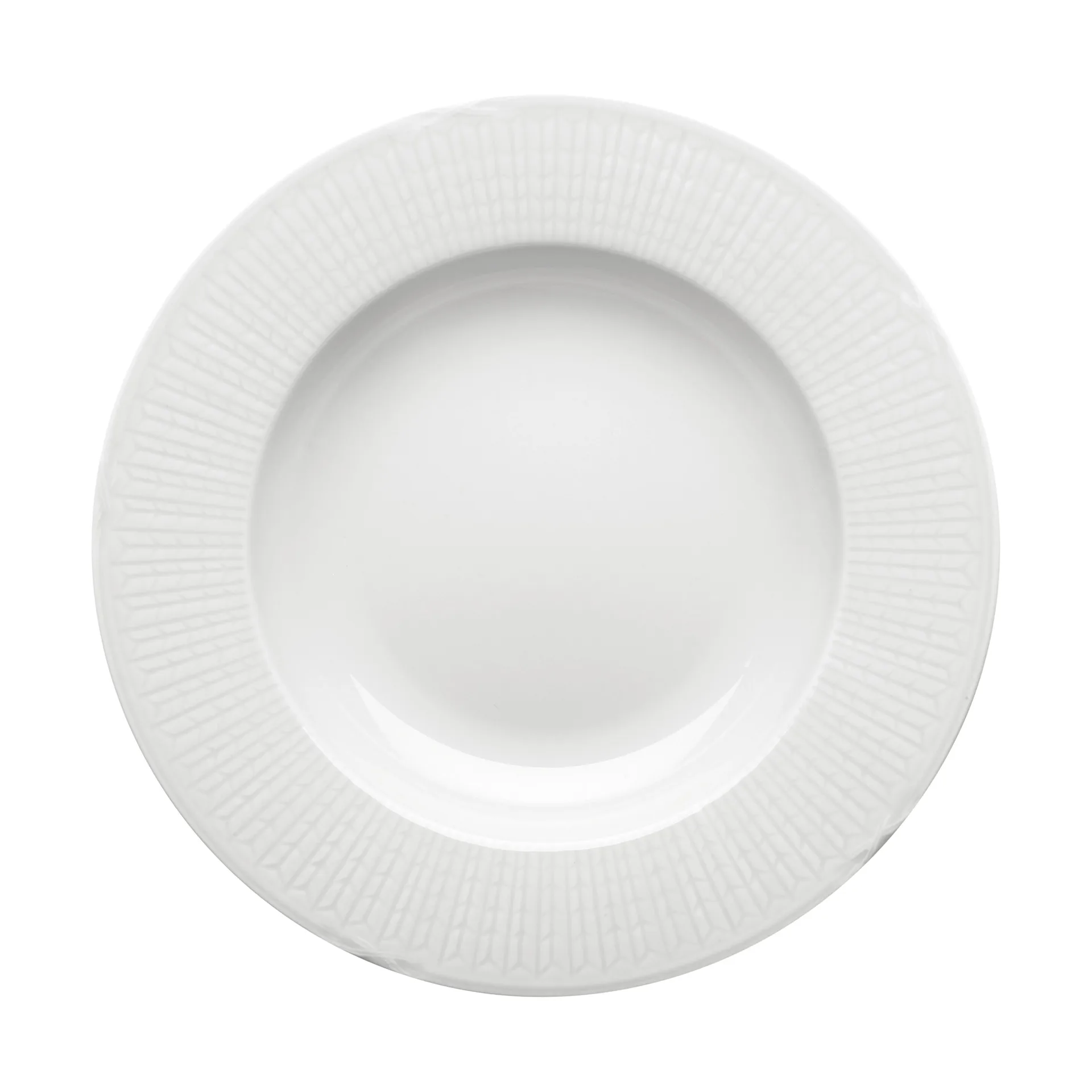 Swedish Grace tiefer Teller 25cm 6er Pack Weiß Rörstrand