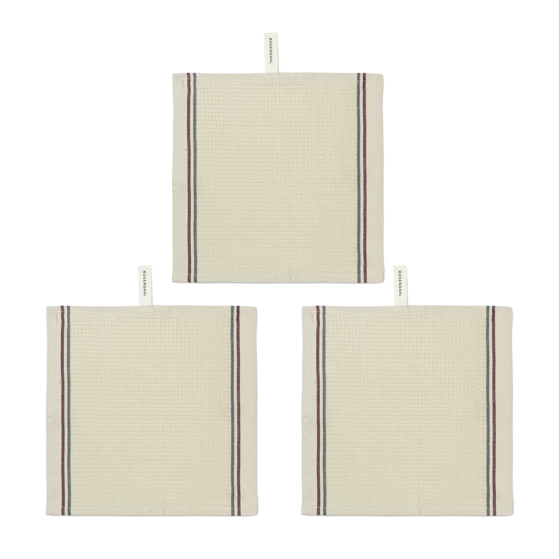 Delta Spüllappen 30 x 30cm 3er Pack, Sand Rosendahl