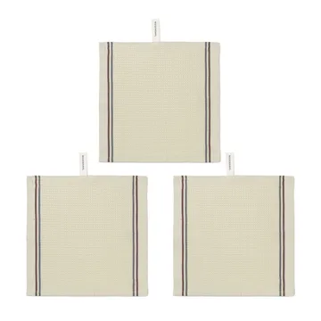 Delta Spüllappen 30 x 30cm 3er Pack - Sand - Rosendahl