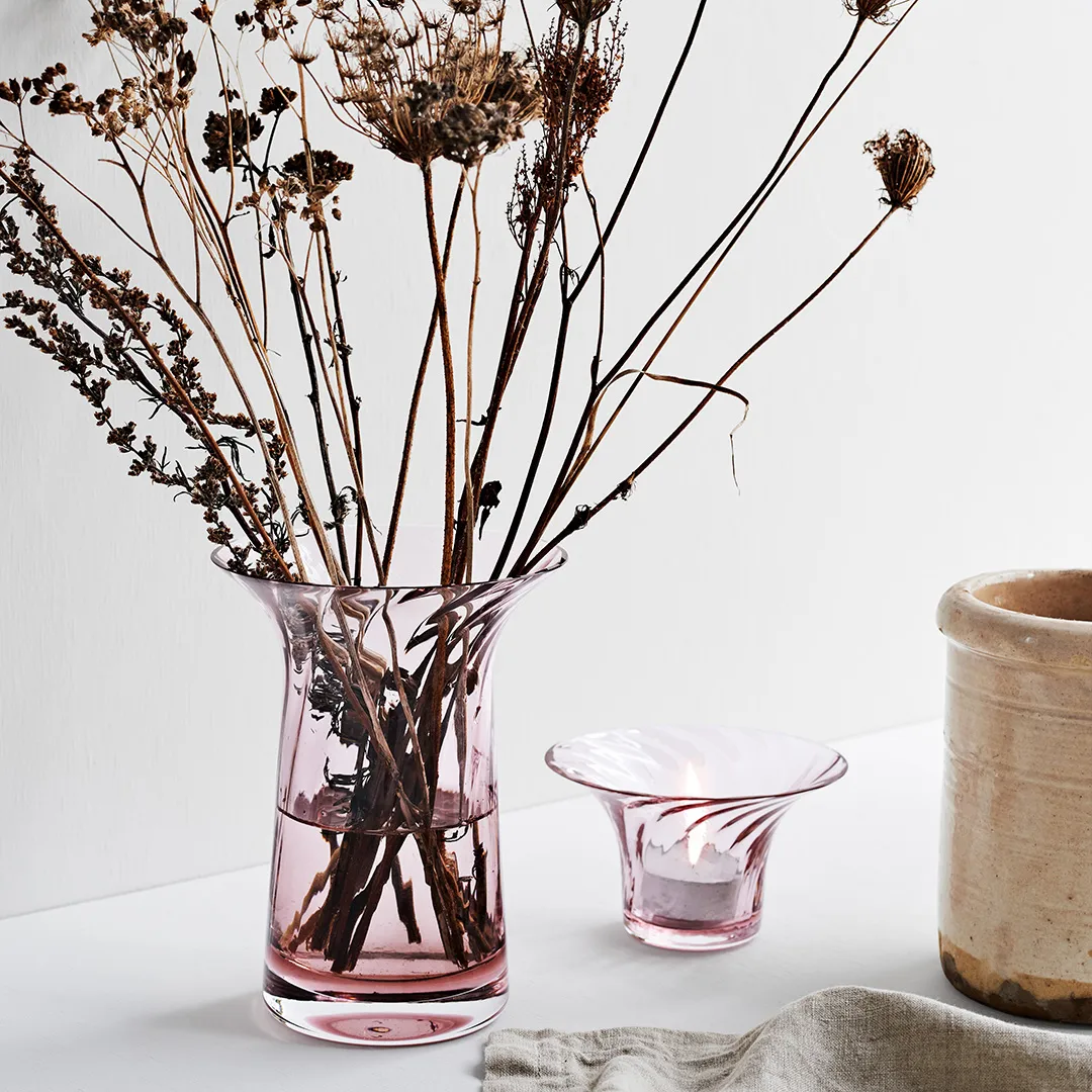 Filigran optic anniversary Teelichthalter Ø11cm, Blush Rosendahl