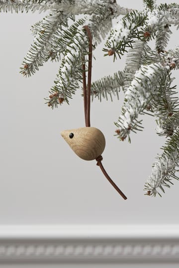 Forest tales Maus Weihnachtsanhänger 4cm - Eiche - Rosendahl