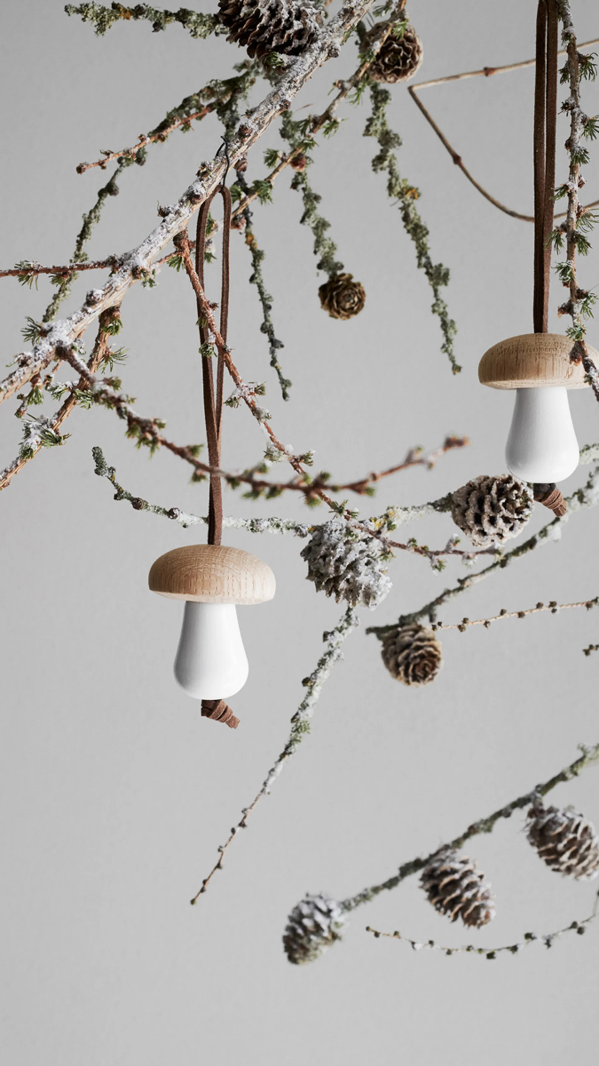 Forest tales Pilz Ø4,5cm, Weiß Rosendahl