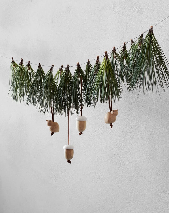 Forest tales Spatz Weihnachtsanhänger, Eiche Rosendahl