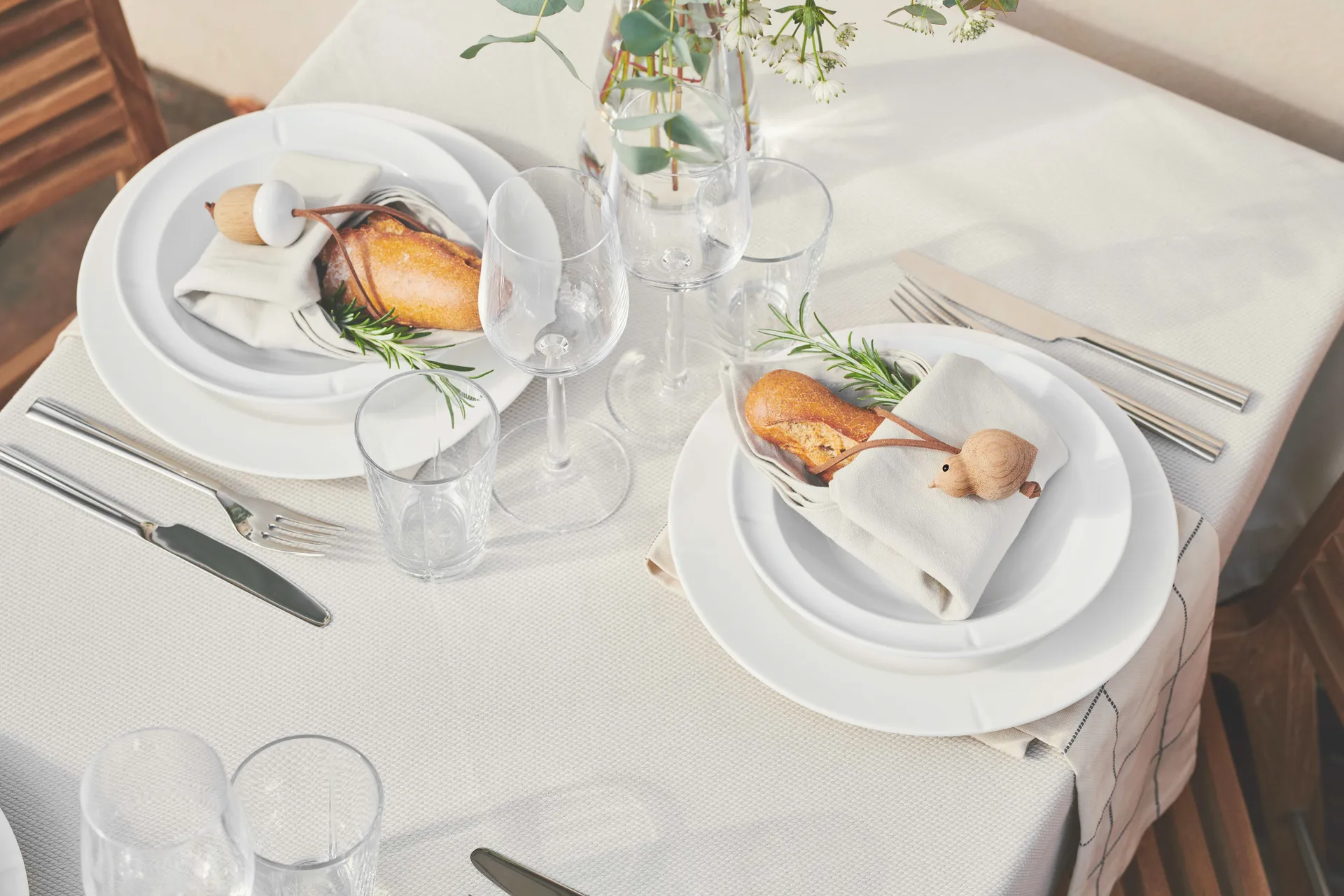 Forest tales Spatz Weihnachtsanhänger, Eiche Rosendahl