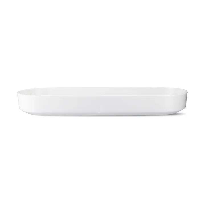 Grand Cru ovales Servierplatten - Weiß, 12x34 cm - Rosendahl