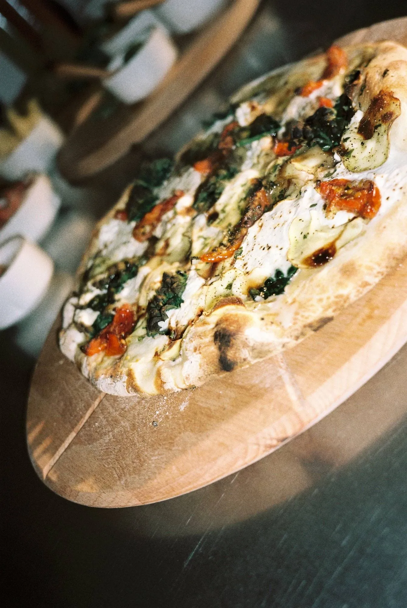 Grand Cru Pizzabrett und Pizzaschneider, Buche, Ø35 cm Rosendahl