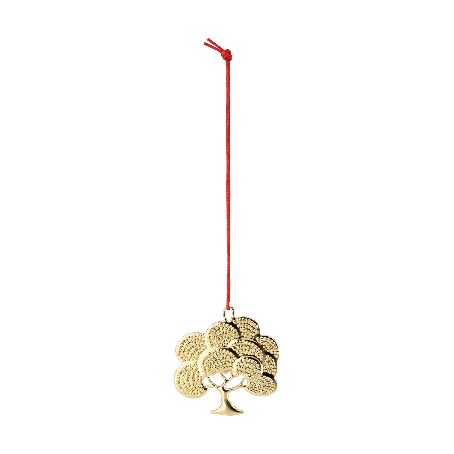 Karen Blixen Eichenholz-Dekorationsanhänger, Vergoldet, 6 cm Rosendahl