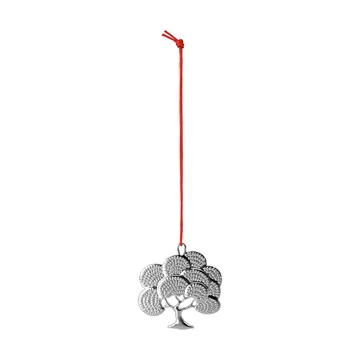 Karen Blixen Eichenholz-Dekorationsanhänger - Versilbert, 6 cm - Rosendahl