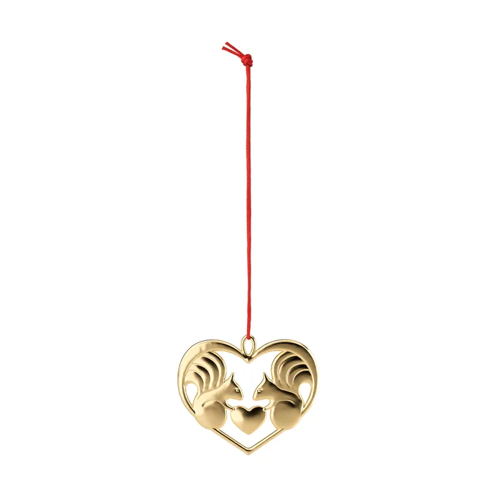 Karen Blixen nuts about you Dekorationsanhänger - Vergoldet, 6 cm - Rosendahl