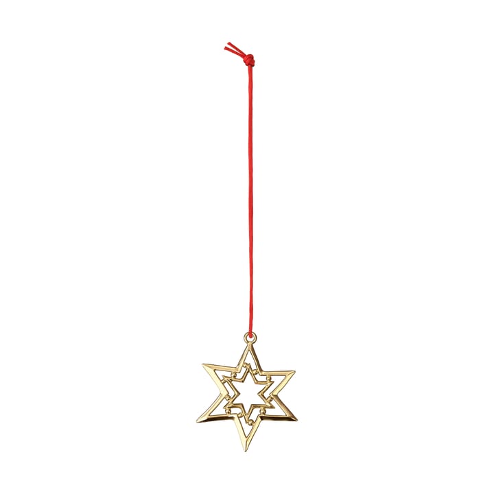 Karen Blixen Trillastern Weihnachtsanhänger 8 cm - Vergoldet - Rosendahl