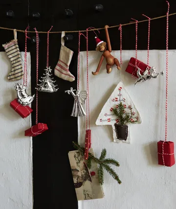 Karen Blixen Trompetenengel Weihnachtsanhänger 6,5cm - Versilbert - Rosendahl