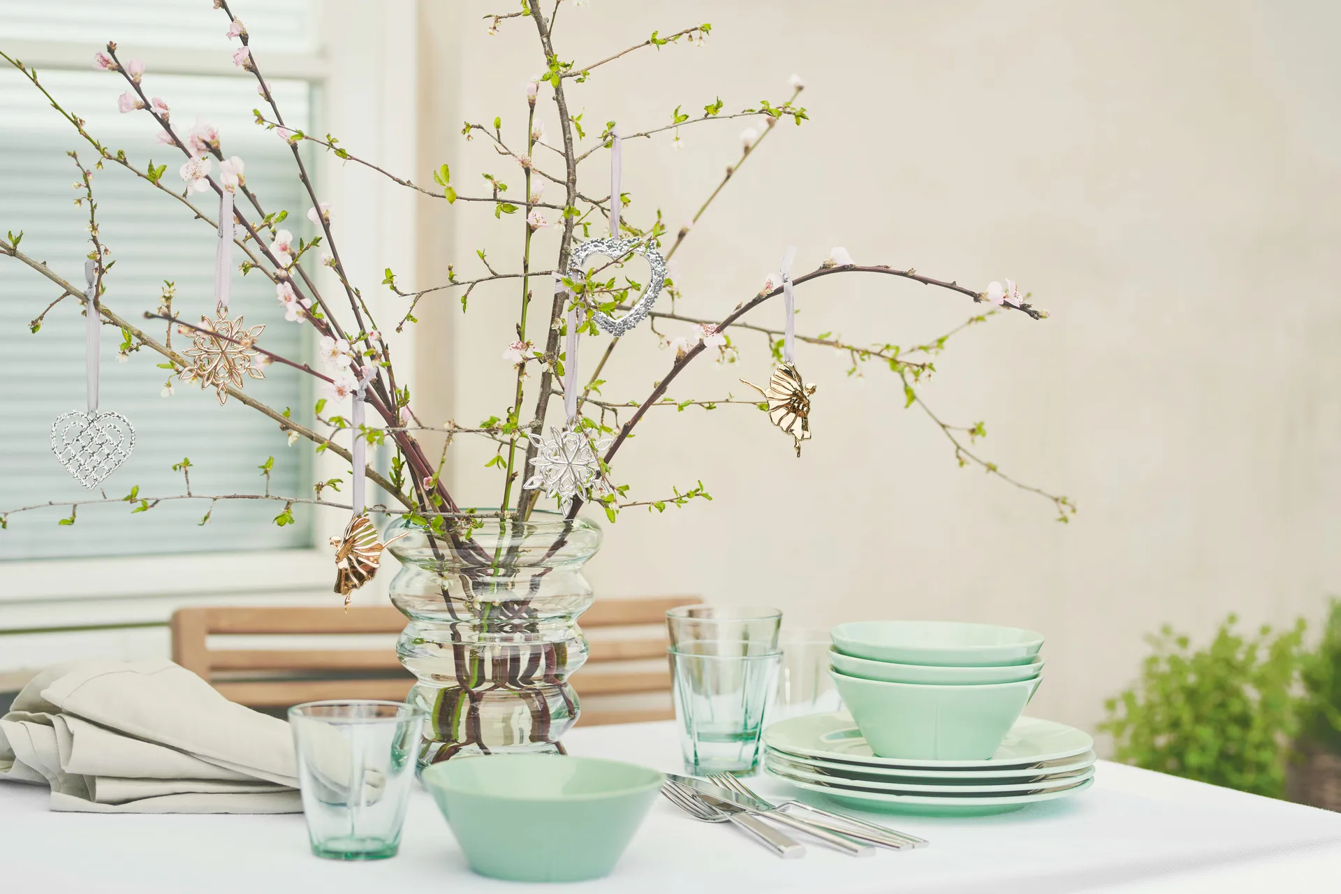 Karen Blixen Weihnachtsanhänger Tänzer, Gold Rosendahl