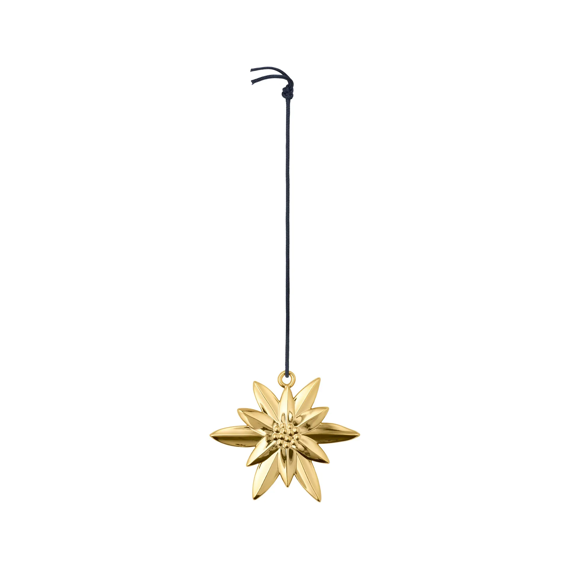 Karen Blixen Weihnachtsanhänger Winterblume, Gold Rosendahl
