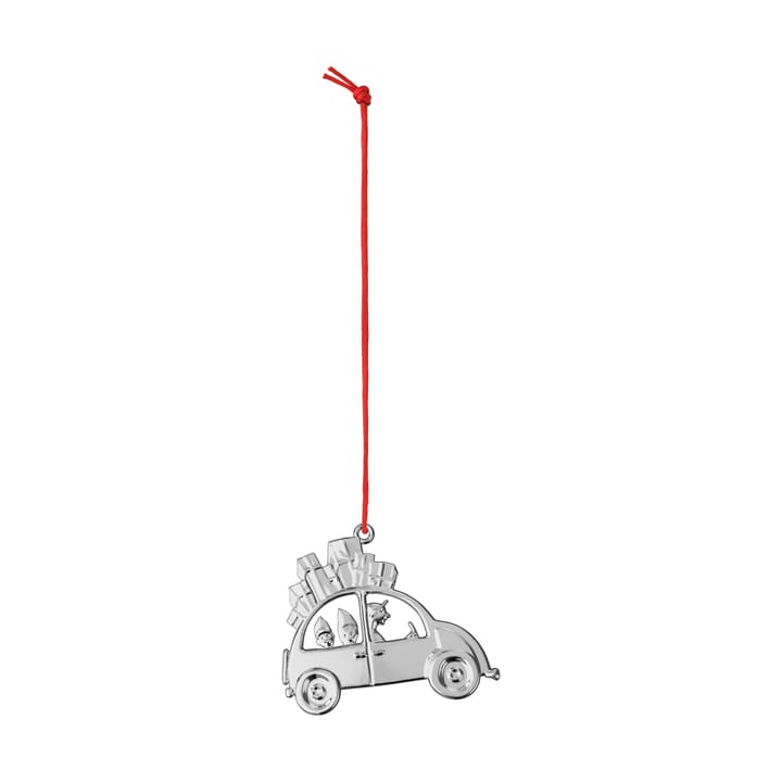 Karen Blixen Weihnachtstruck Weihnachtshänger 6,5 cm - Versilbert - Rosendahl