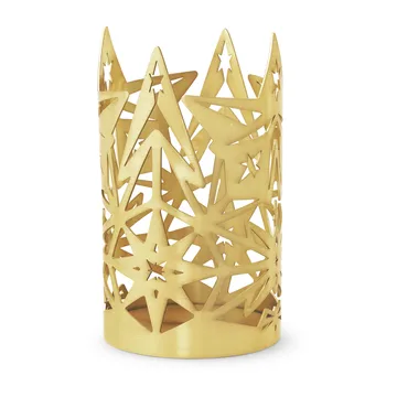 Karen Blixen Windlicht 13,5cm - Vergoldet - Rosendahl