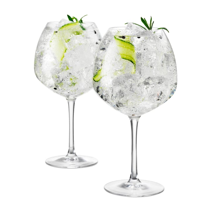Premium Ginglas 93cl 2er Pack, Klar Rosendahl
