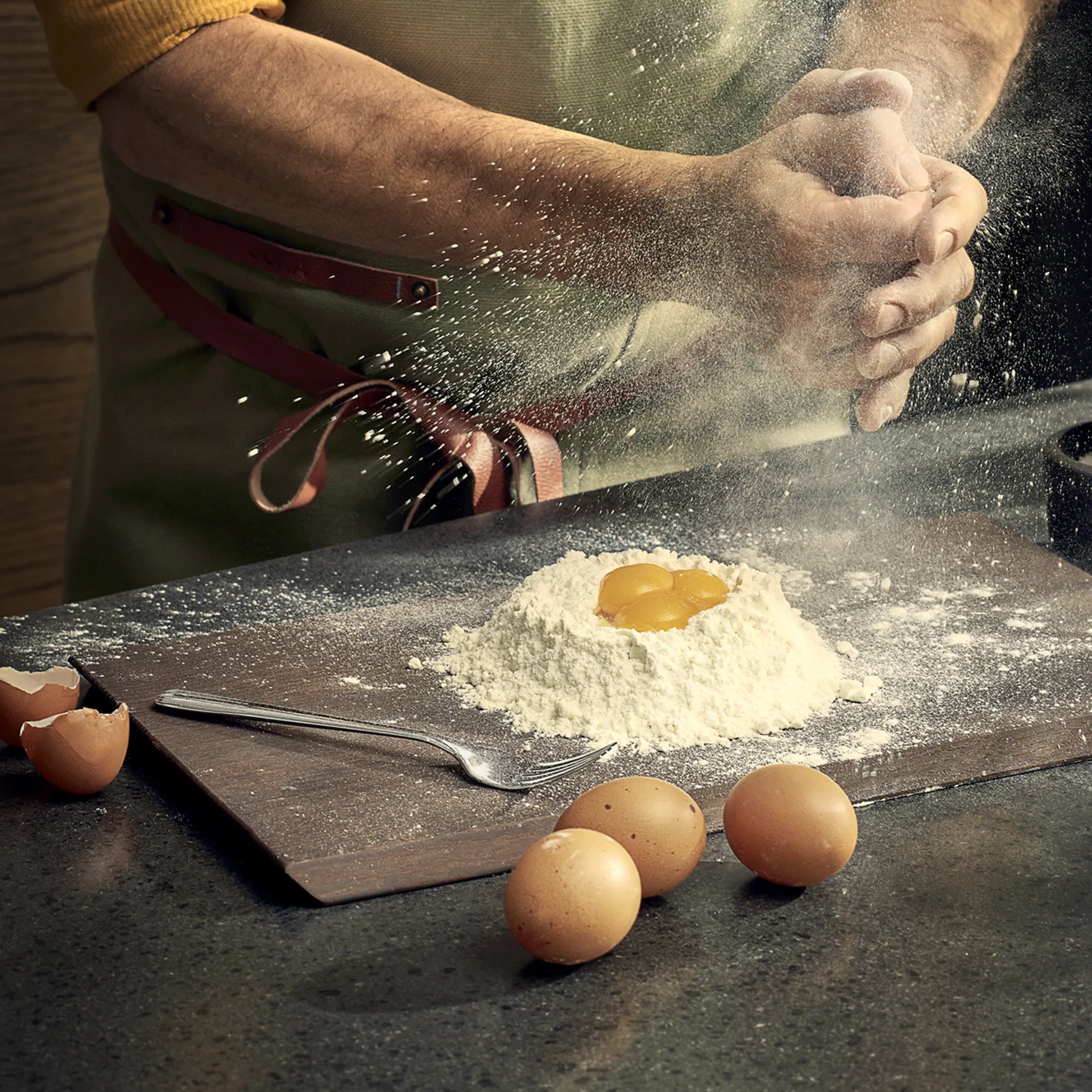 Rå Schneidebrett 44 x 25cm, Termo Ask Rosendahl