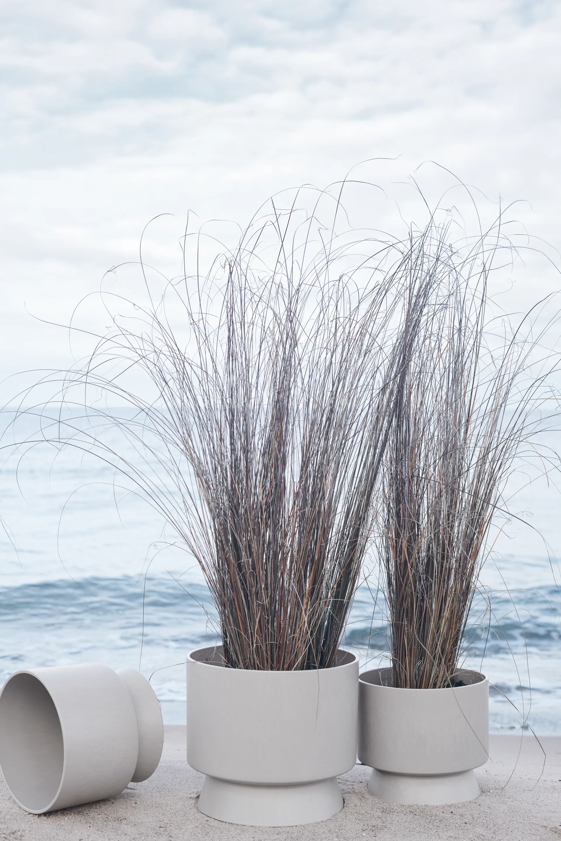 Ro Blumentopf Ø24cm, Sand-Kunststoff Rosendahl