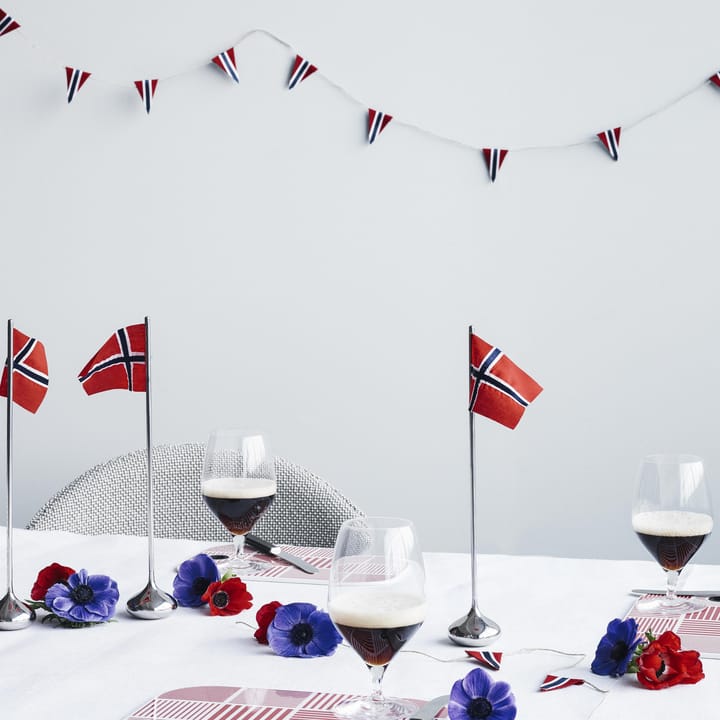 Rosendahl Geburtstagsfahne, Norwegisch Rosendahl