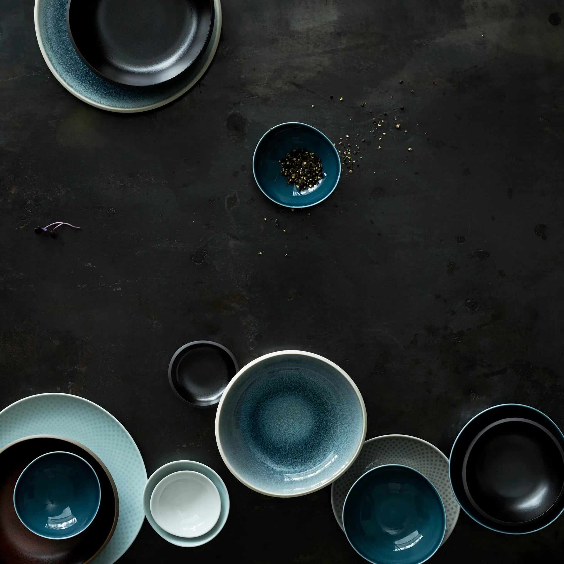 Junto Teller 22cm, Opal green Rosenthal