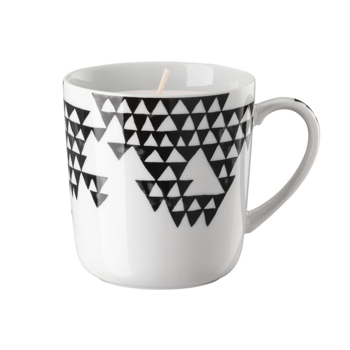 Magic Garden Black Seeds Kerze in Tasse, Weiß-schwarz Rosenthal
