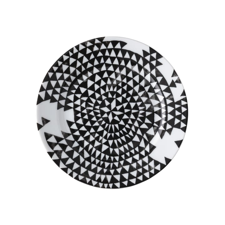 Magic Garden Black Seeds Teller 17cm - Weiß-schwarz - Rosenthal