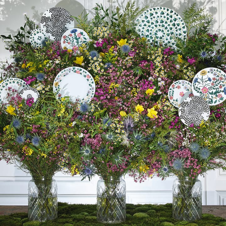 Magic Garden Foliage Teller 21cm, Weiß-grün Rosenthal