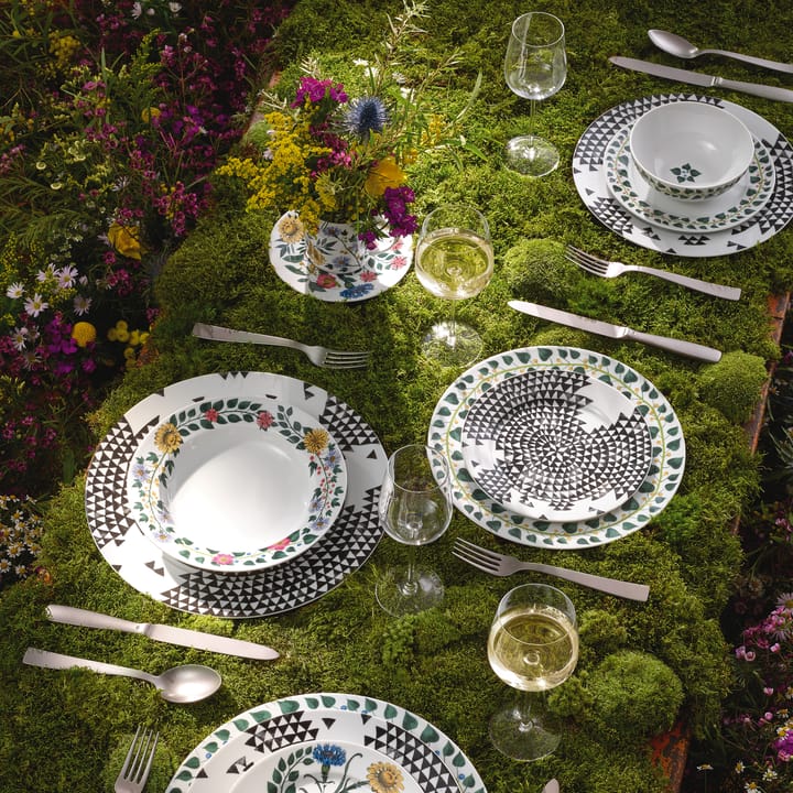Magic Garden Foliage Teller 21cm, Weiß-grün Rosenthal