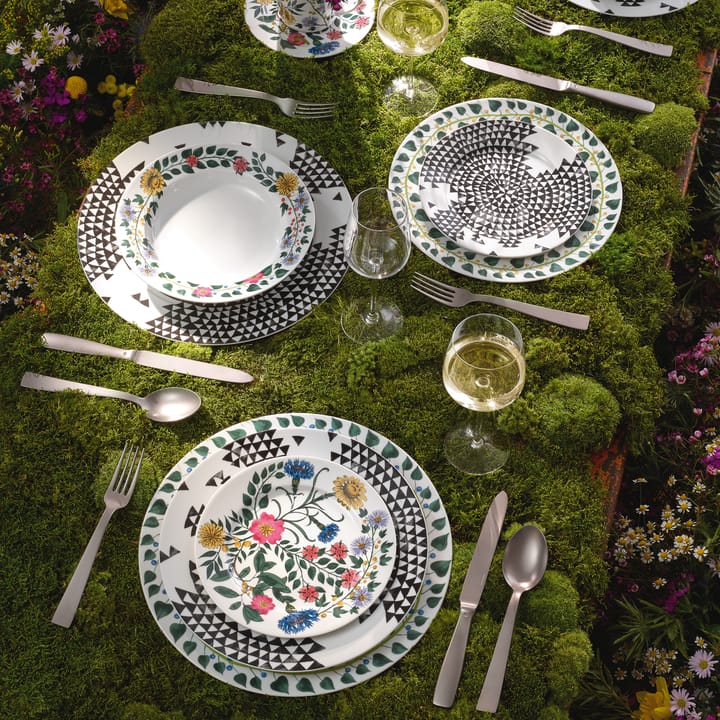 Magic Garden Foliage Teller 28cm, Weiß-grün Rosenthal